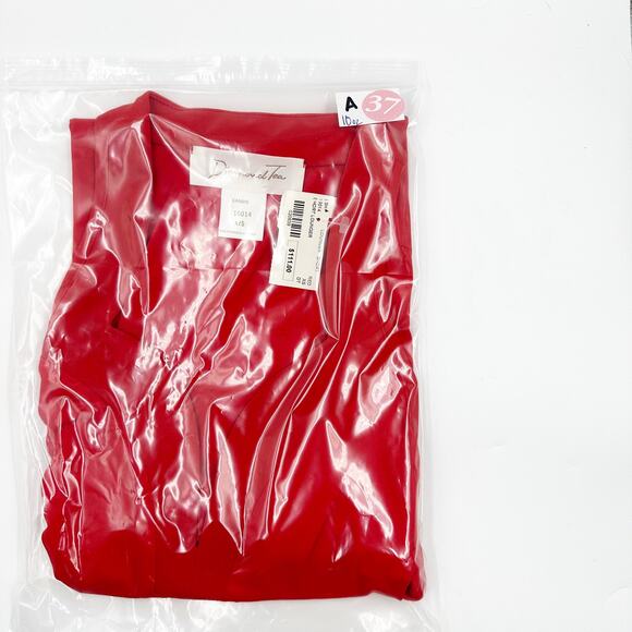 Diamond Tea Red Halter Lounge Dress Racerback #16014 XS XSmall NEW NWT - Picture 8 of 8